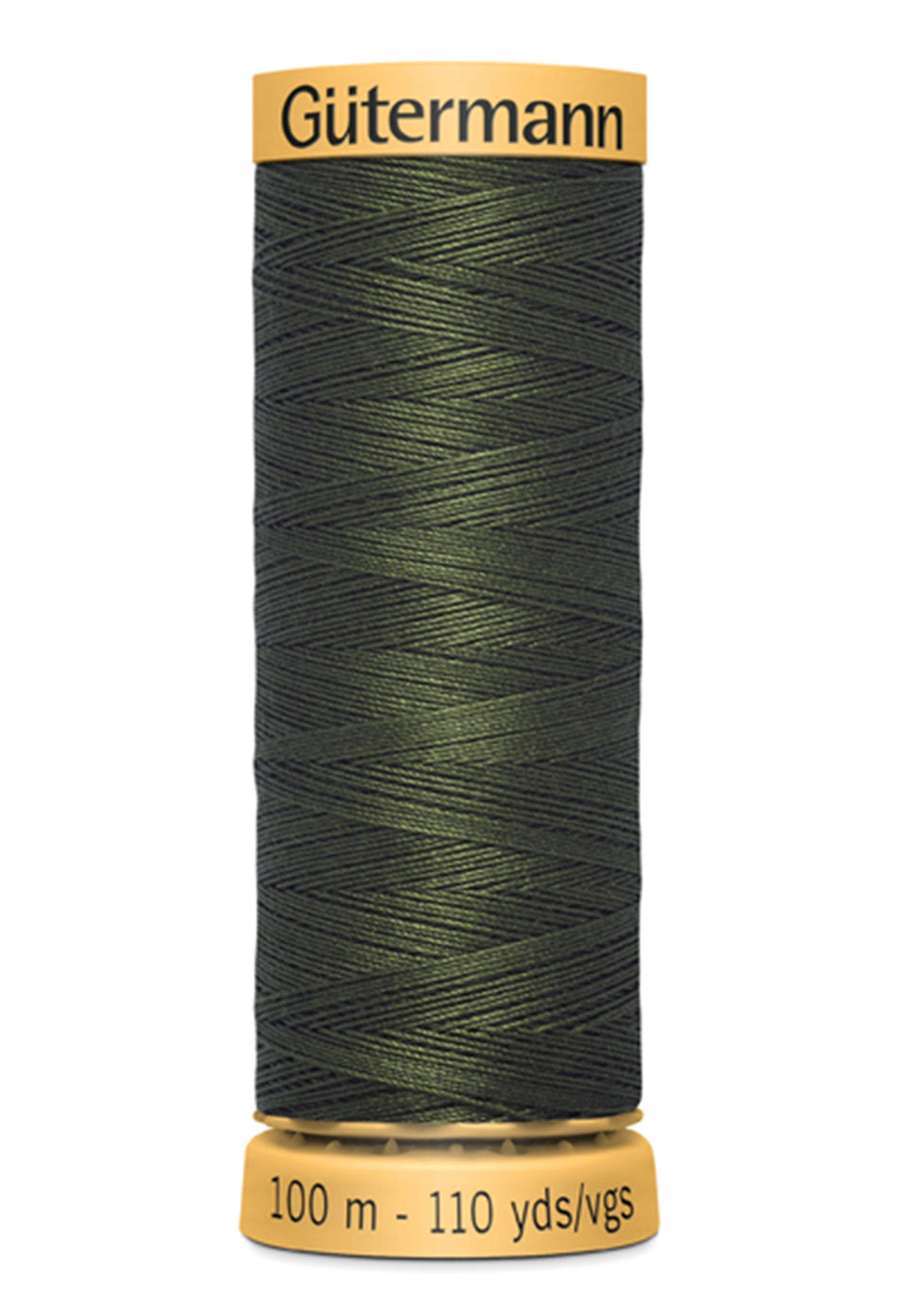Gutermann Natural Cotton Thread 8680 Dark Spruce 110yd
