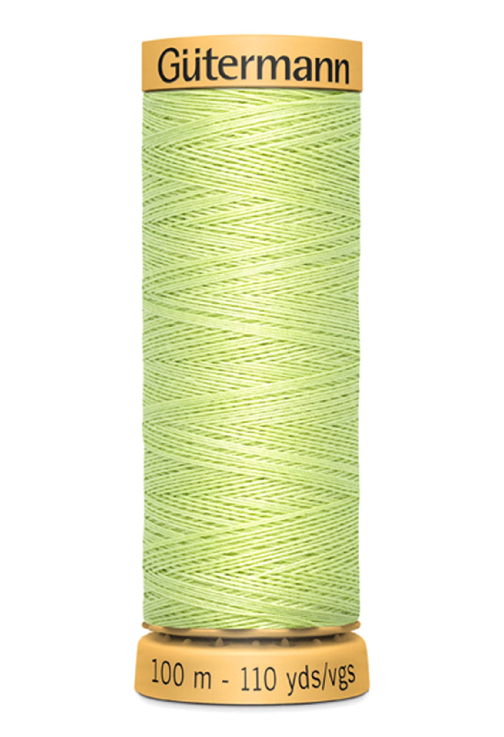 Gutermann Natural Cotton Thread 8975 Lime 110yd