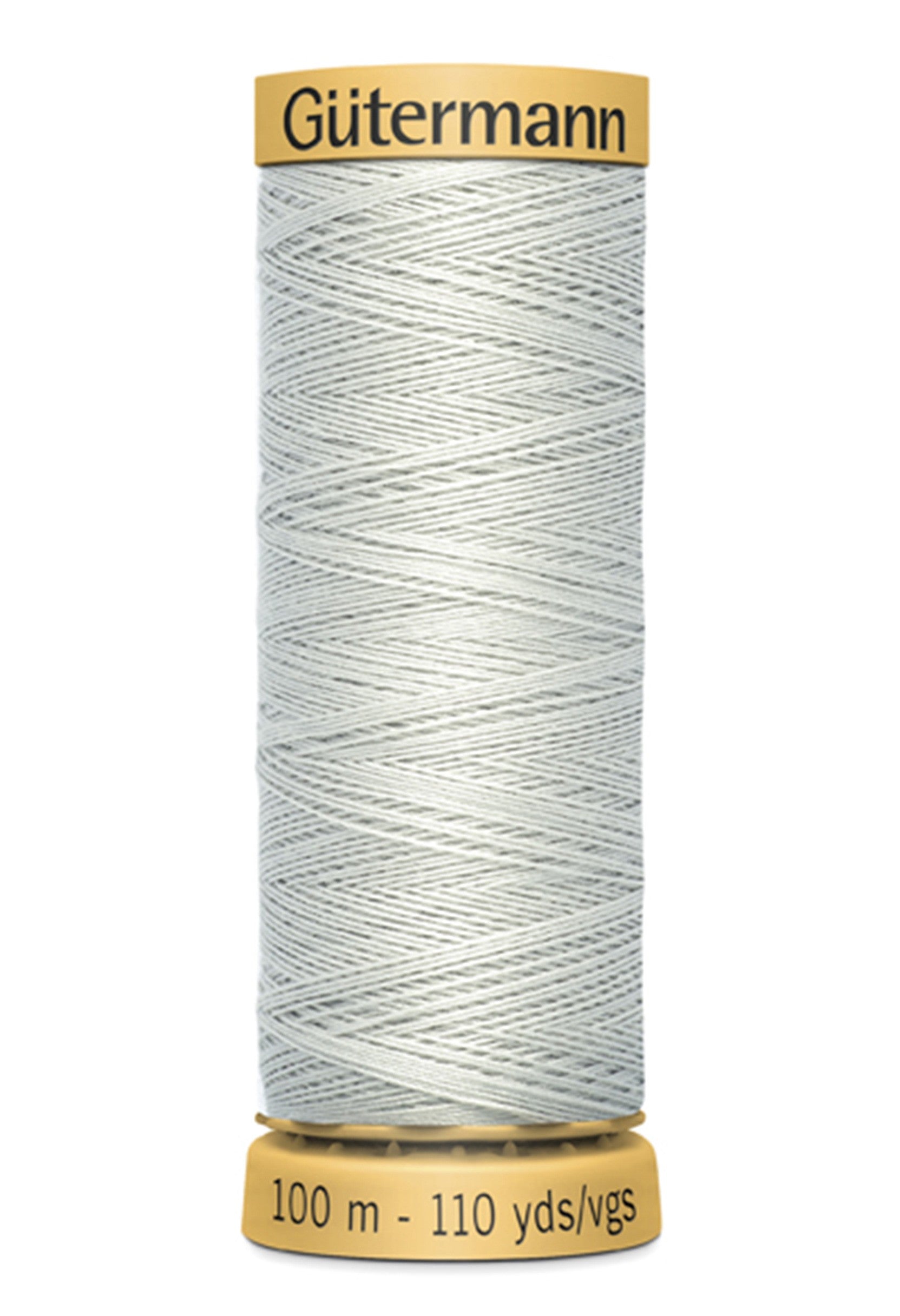 Gutermann Natural Cotton Thread 9090 Nickel 110yd