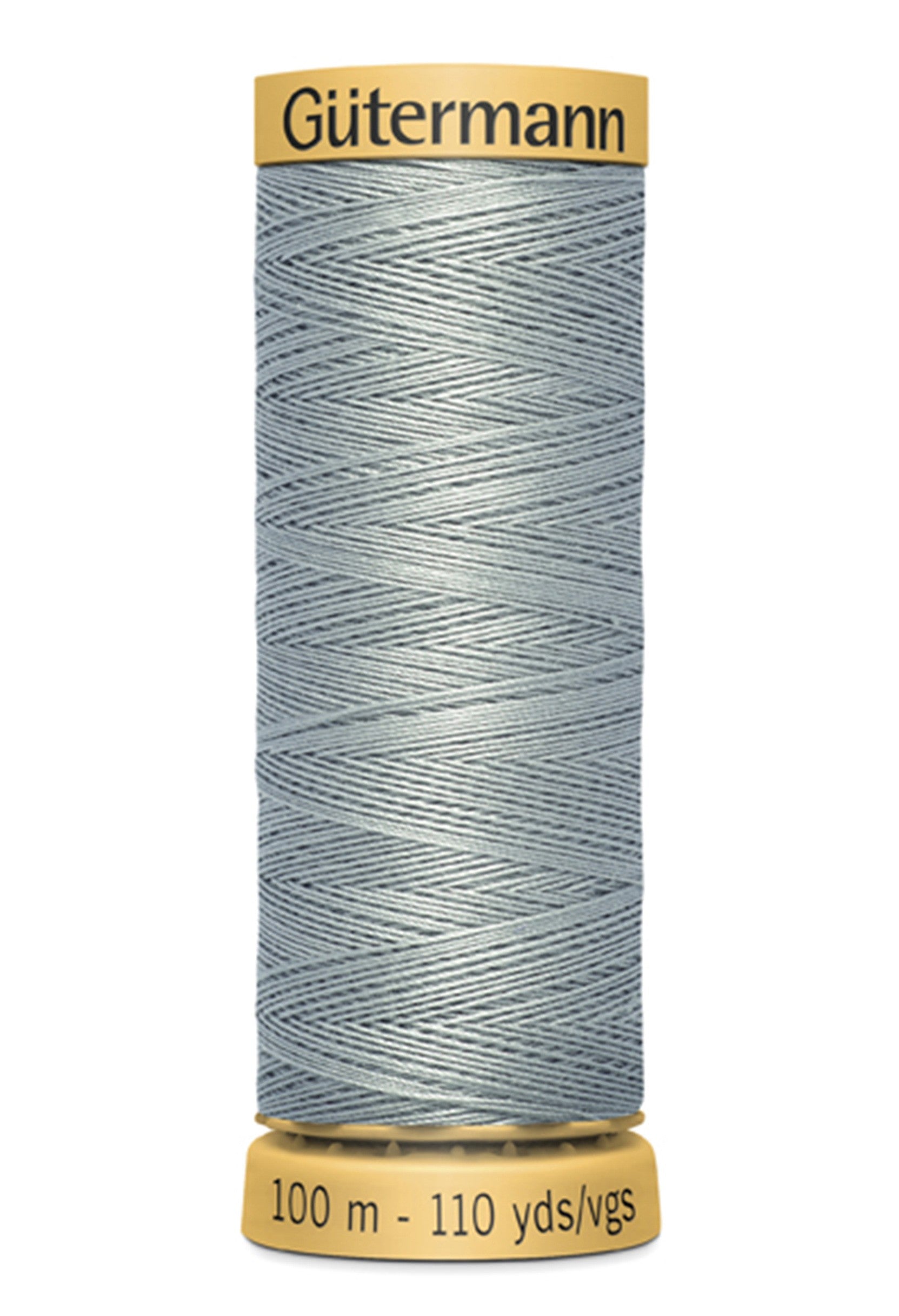 Gutermann Natural Cotton Thread 9240 Gray Blue 110yd