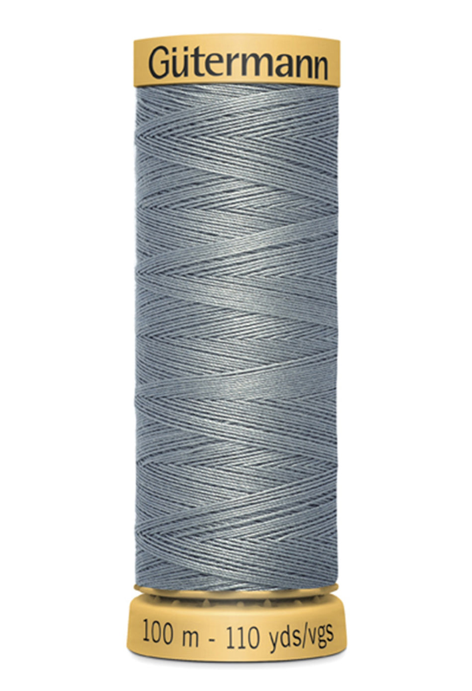 Gutermann Natural Cotton Thread 9280 Steel 110yd