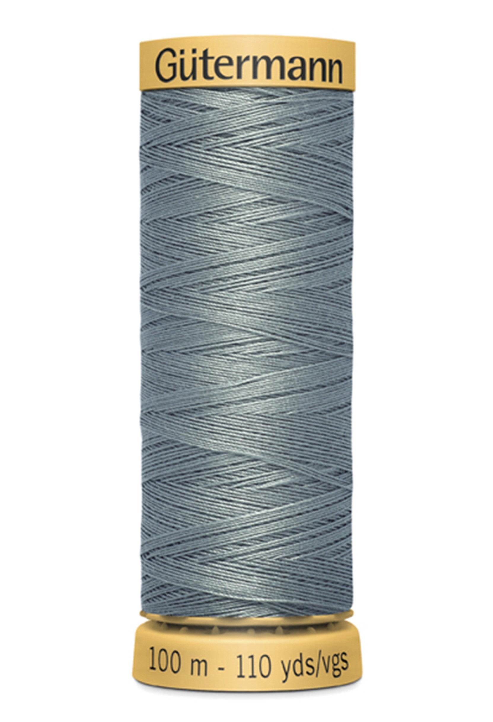 Gutermann Natural Cotton Thread 9310 Dark Gray 110yd