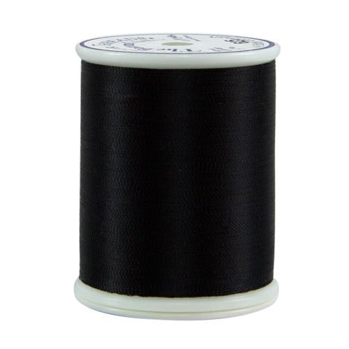 Superior Bottom Line 60wt Polyester Bobbin Thread - 1420yd - Black #625 ...