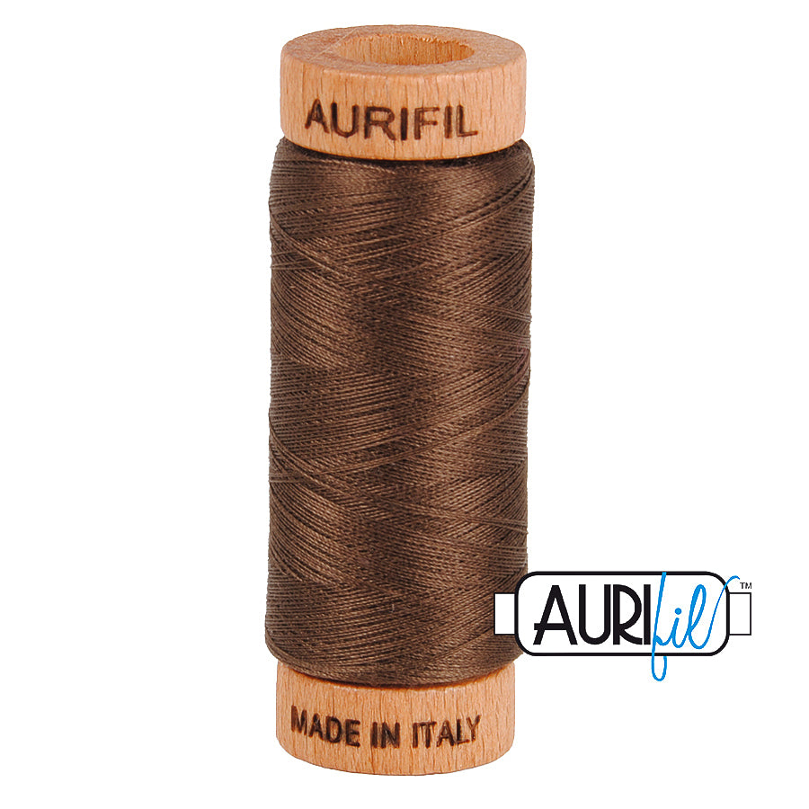 1140 Bark  - Aurifil 80wt Thread 300yd/274m