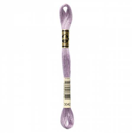 DMC 6 Strand Size 25 Floss #3042 Light Antique Violet