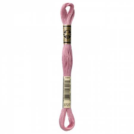 DMC 6 Strand Size 25 Floss #3727 Light Antique Mauve