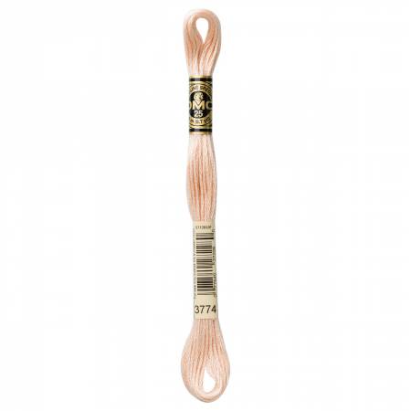 DMC 6 Strand Size 25 Floss #3774 Very Light Desert Sand