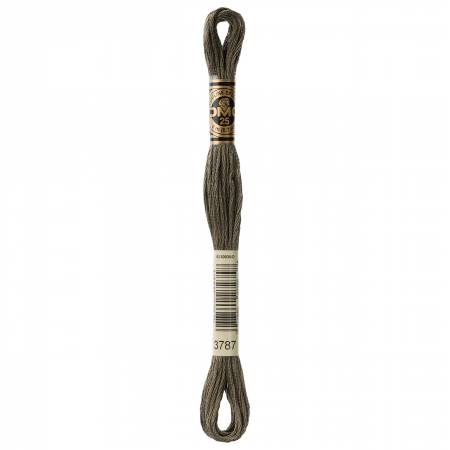 DMC Floss Dark Brown Gray #3787 – Red Rock Threads
