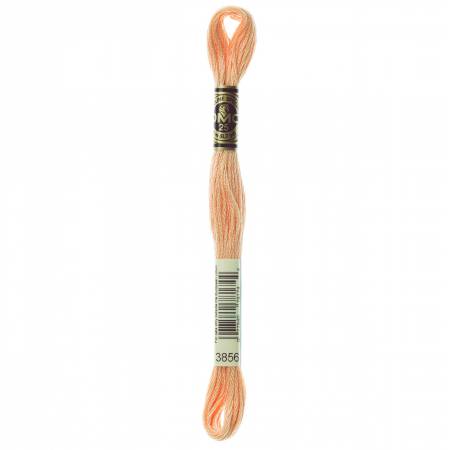 DMC 6 Strand Size 25 Floss #3856 Ultra Very Light Mahogany