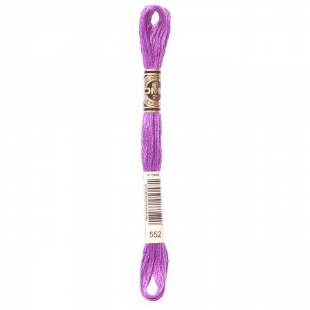 DMC 6 Strand Size 25 Floss #0552 Medium Violet