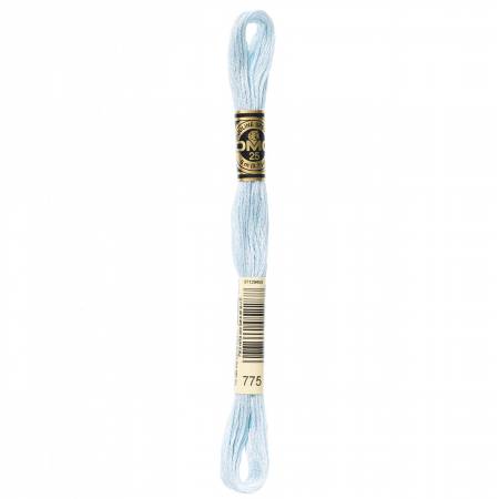 DMC 6 Strand Size 25 Floss #0775 Very Light Baby Blue