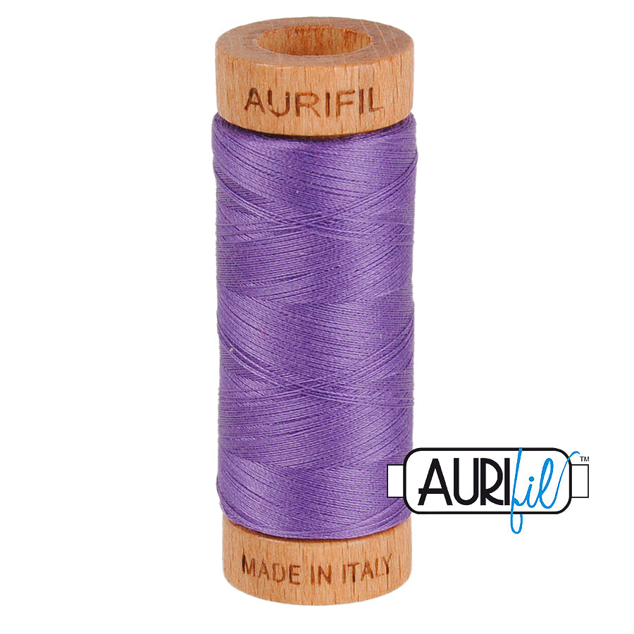 1243 Dusty Lavender  - Aurifil 80wt Thread 300yd/274m