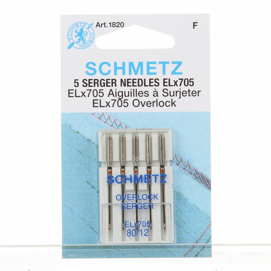 Schmetz Serger Overlock ELX705 Needles