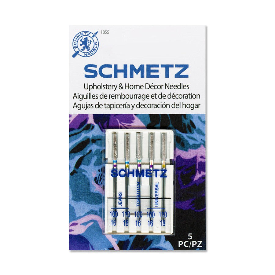 Schmetz Upholstery and HomeDecor Needles