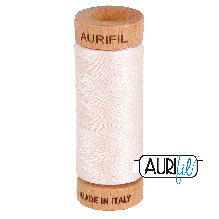 2405 Oyster  - Aurifil 80wt Thread 300yd/274m