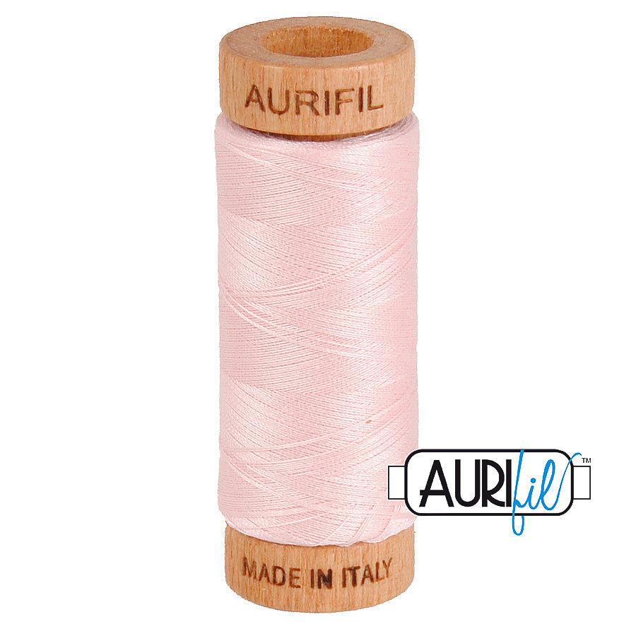 2410 Pale Pink  - Aurifil 80wt Thread 300yd/274m