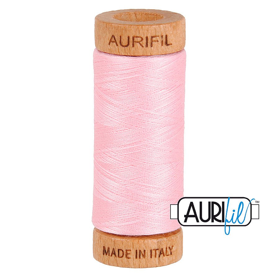 2423 Baby Pink  - Aurifil 80wt Thread 300yd/274m