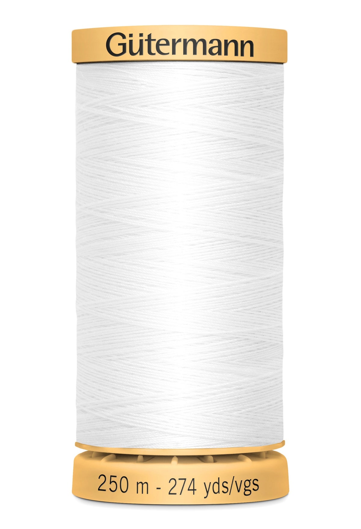 Gutterma Sewing Thread Gutermann Natural Cotton Thread White #1006 – Red Rock Threads