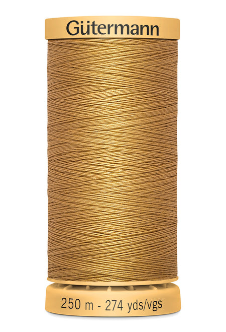 Gutermann Natural Cotton Thread 2410 Tan  274 yd