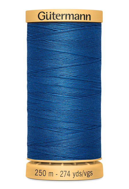 Gutermann Natural Cotton Thread 6800 Royal  274 yd