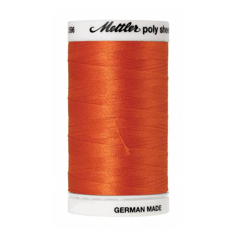 Mettler Polysheen Thread 1300 Tangerine  875yd