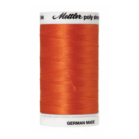 Mettler Polysheen Thread 1300 Tangerine  875yd