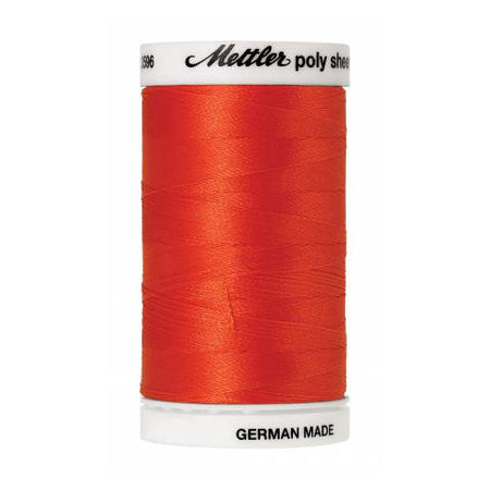 Mettler Polysheen Thread 1304 Red Pepper  875yd