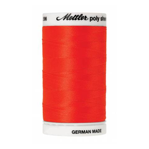 Mettler Polysheen Thread 1306 Devil Red  875yd