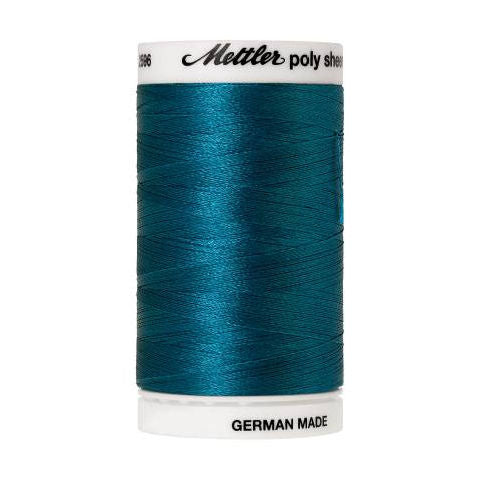 Mettler Polysheen Thread 4116 Dark Teal  875yd