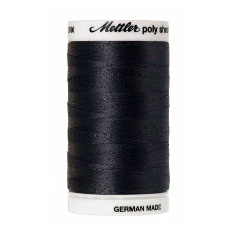 Mettler Polysheen Thread 4174 Charcoal  875yd