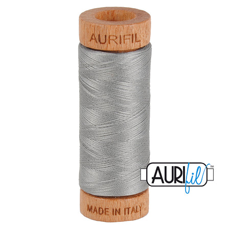 2620 Stainless Steel  - Aurifil 80wt Thread 300yd/274m