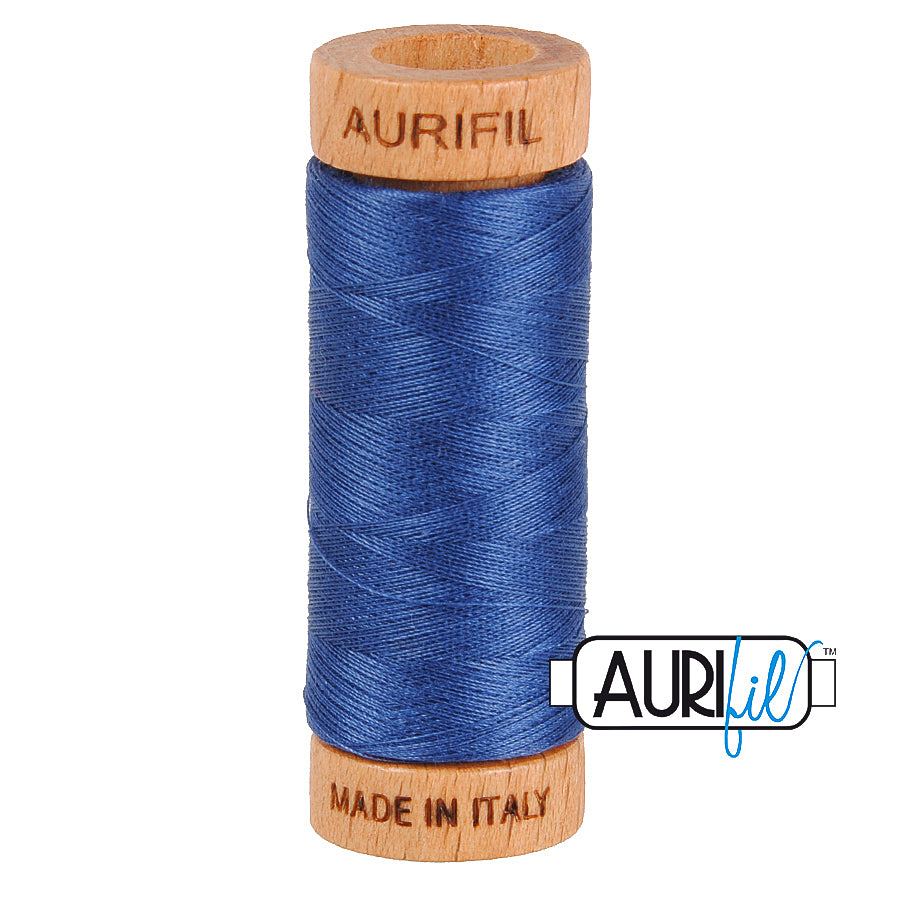 2775 Steel Blue  - Aurifil 80wt Thread 300yd/274m