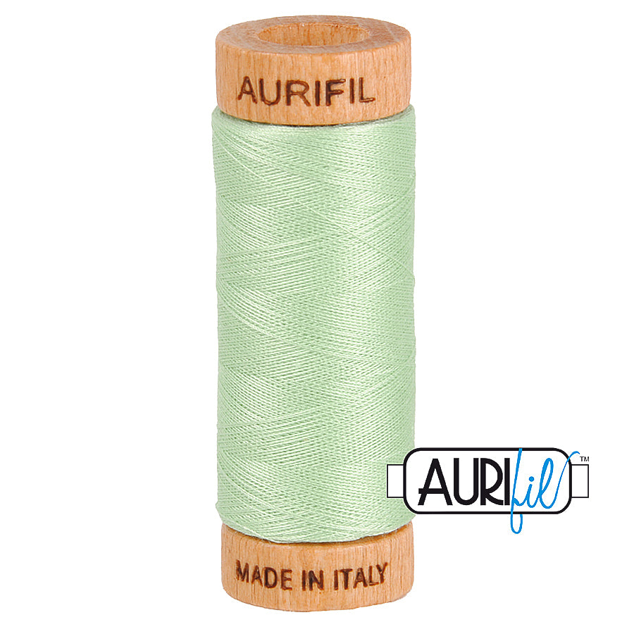 2880 Pale Green  - Aurifil 80wt Thread 300yd/274m
