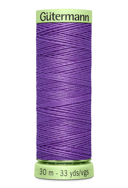 Gutermann Top Stitch Polyester 925 Parma Violet 30m/33yd Spool