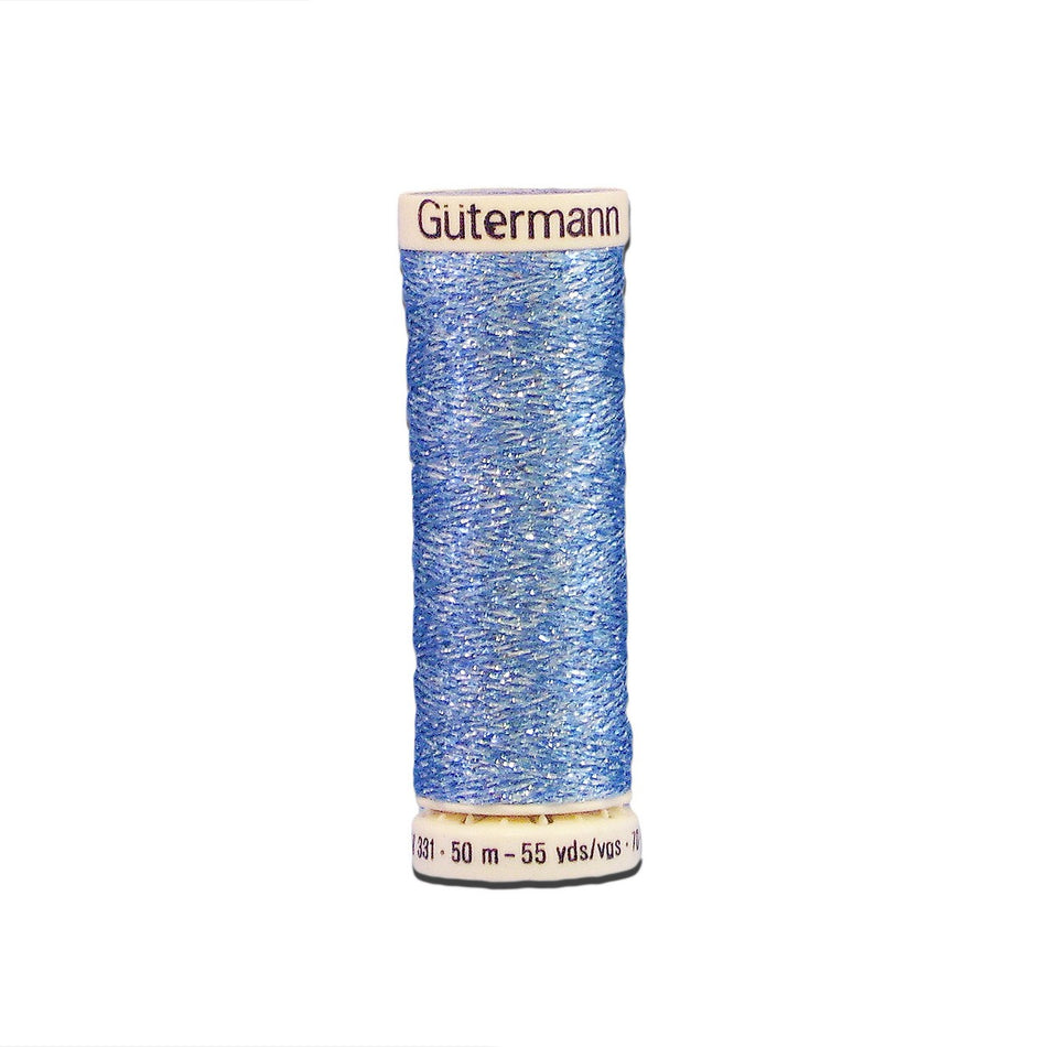 Gutermann Metallic Sparkle Thread 143 Iris 50m