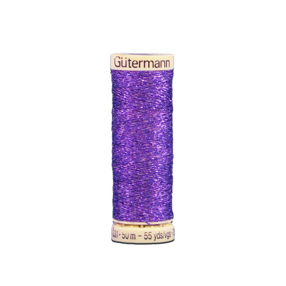 Gutermann Metallic Sparkle Thread 483 Petral 50m