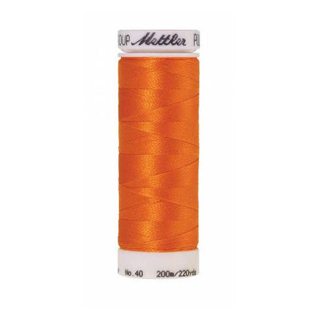 Mettler Polysheen Thread 1102 Pumpkin  220yd