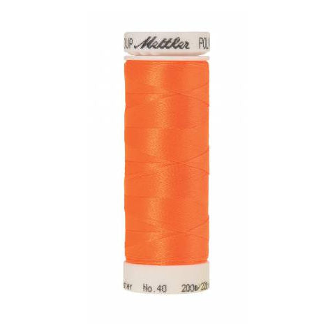 Mettler Polysheen Thread 1106 Orange  220yd