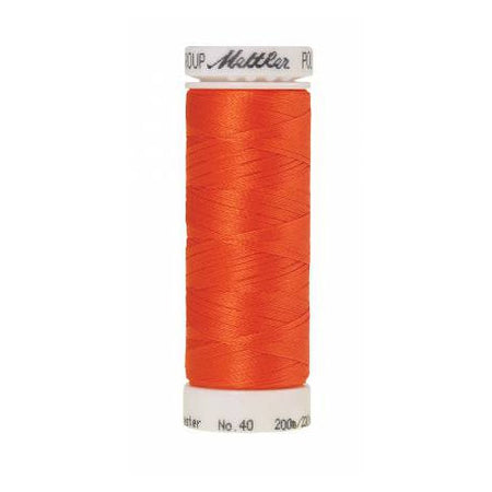 Mettler Polysheen Thread 1300 Tangerine  220yd