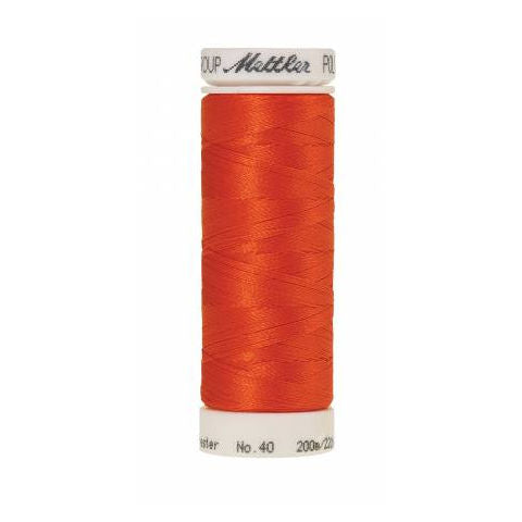 Mettler Polysheen Thread 1304 Red Pepper  220yd