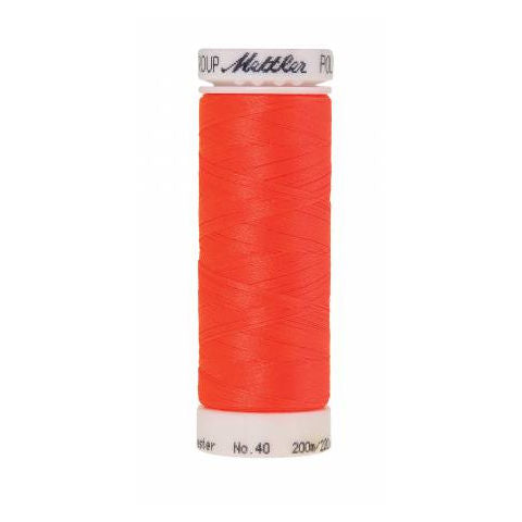 Mettler Polysheen Thread 1306 Devil Red  220yd