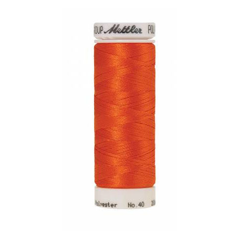 Mettler Polysheen Thread 1310 Hunter Orange  220yd