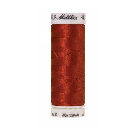 Mettler Polysheen Thread 1312 Burnt Orange  220yd