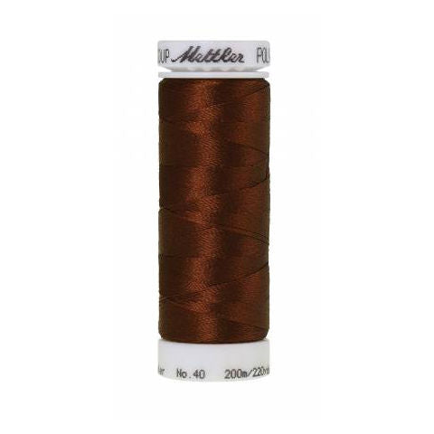 Mettler Polysheen Thread 1344 Coffee Bean  220yd