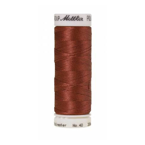 Mettler Polysheen Thread 1543 Rusty Rose  220yd