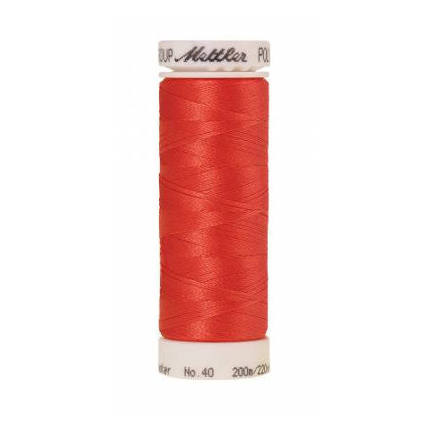 Mettler Polysheen Thread 1701 Red Berry  220yd