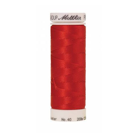 Mettler Polysheen Thread 1704 Candy Apple  220yd