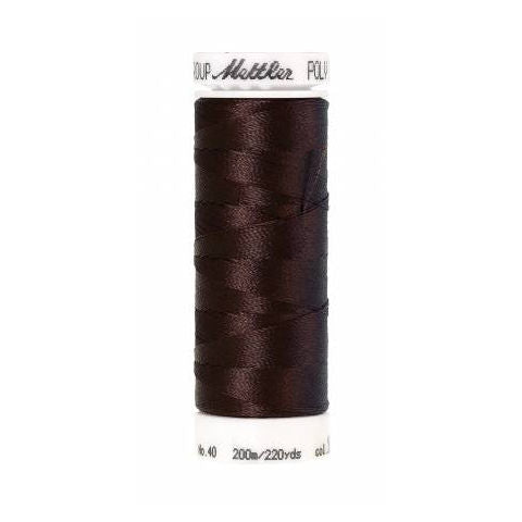 Mettler Polysheen Thread 1876 Chocolate  220yd