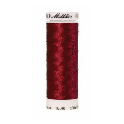 Mettler Polysheen Thread 1913 Cherry  220yd