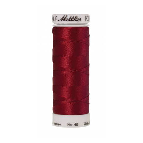 Mettler Polysheen Thread 2101 Country Red  220yd